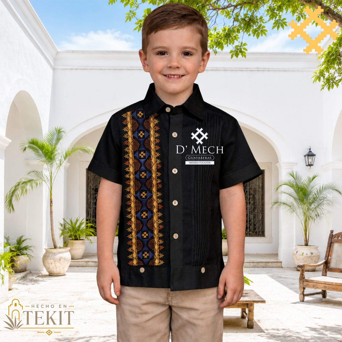 Duo Makech Negra Infantil