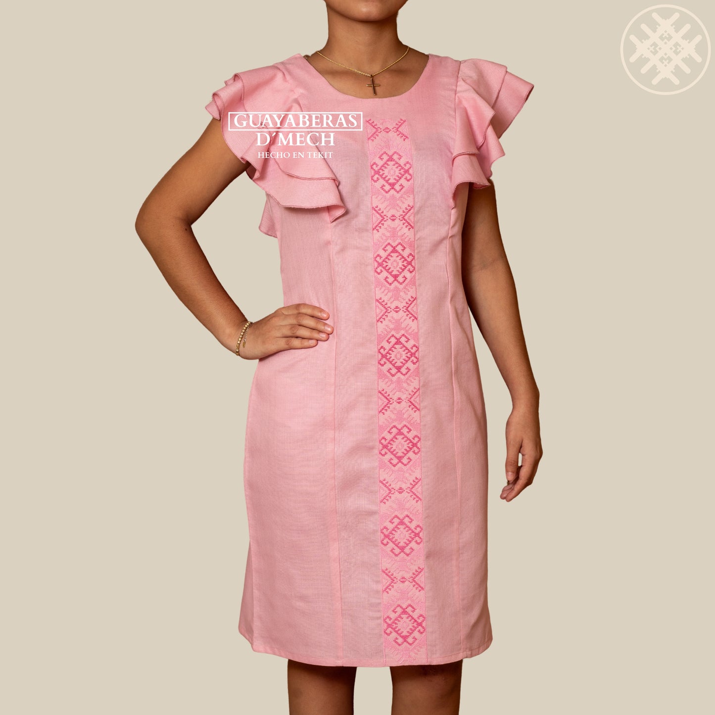 Vestido Jaiba Palo de Rosa