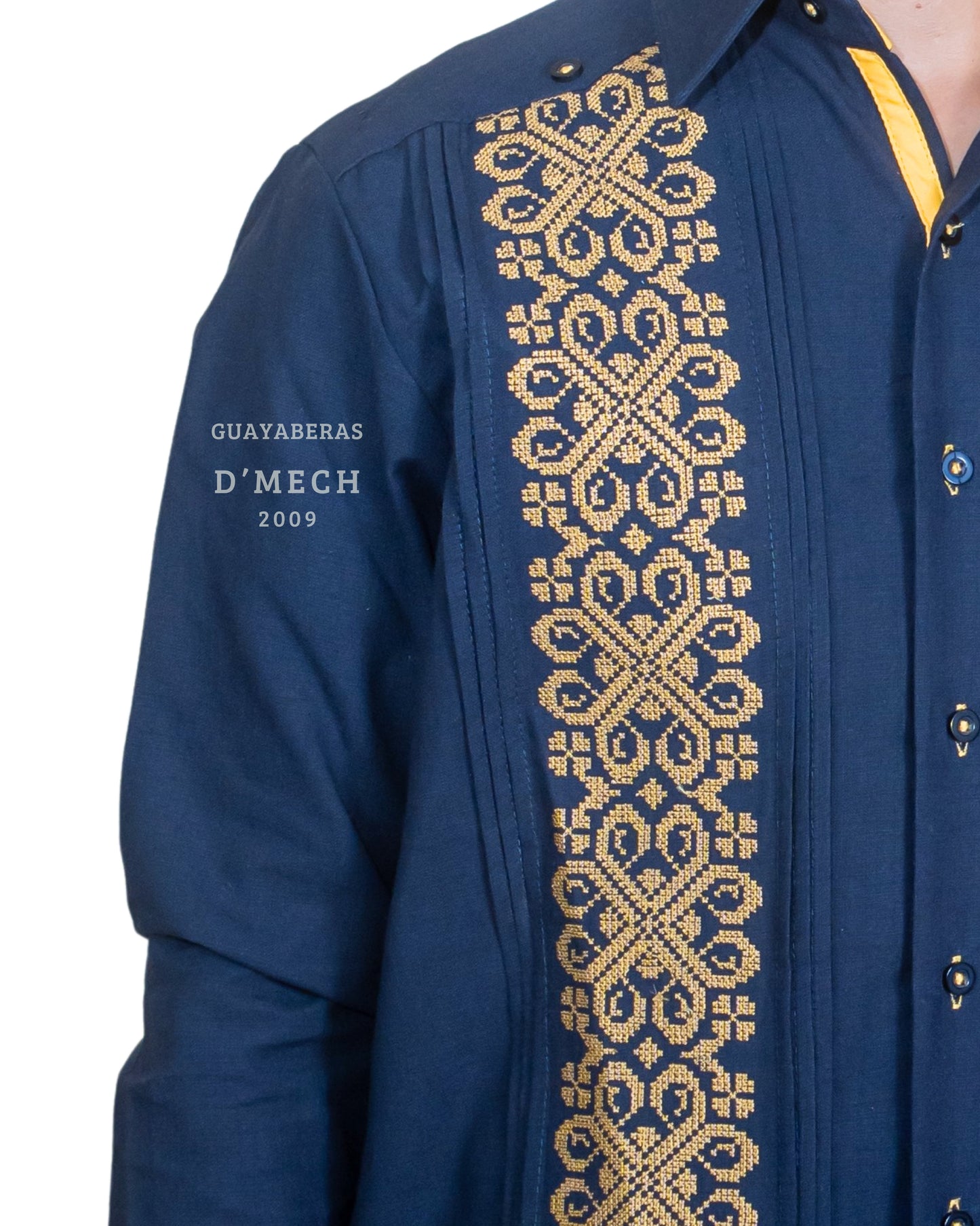 Guayabera Izamal Marino