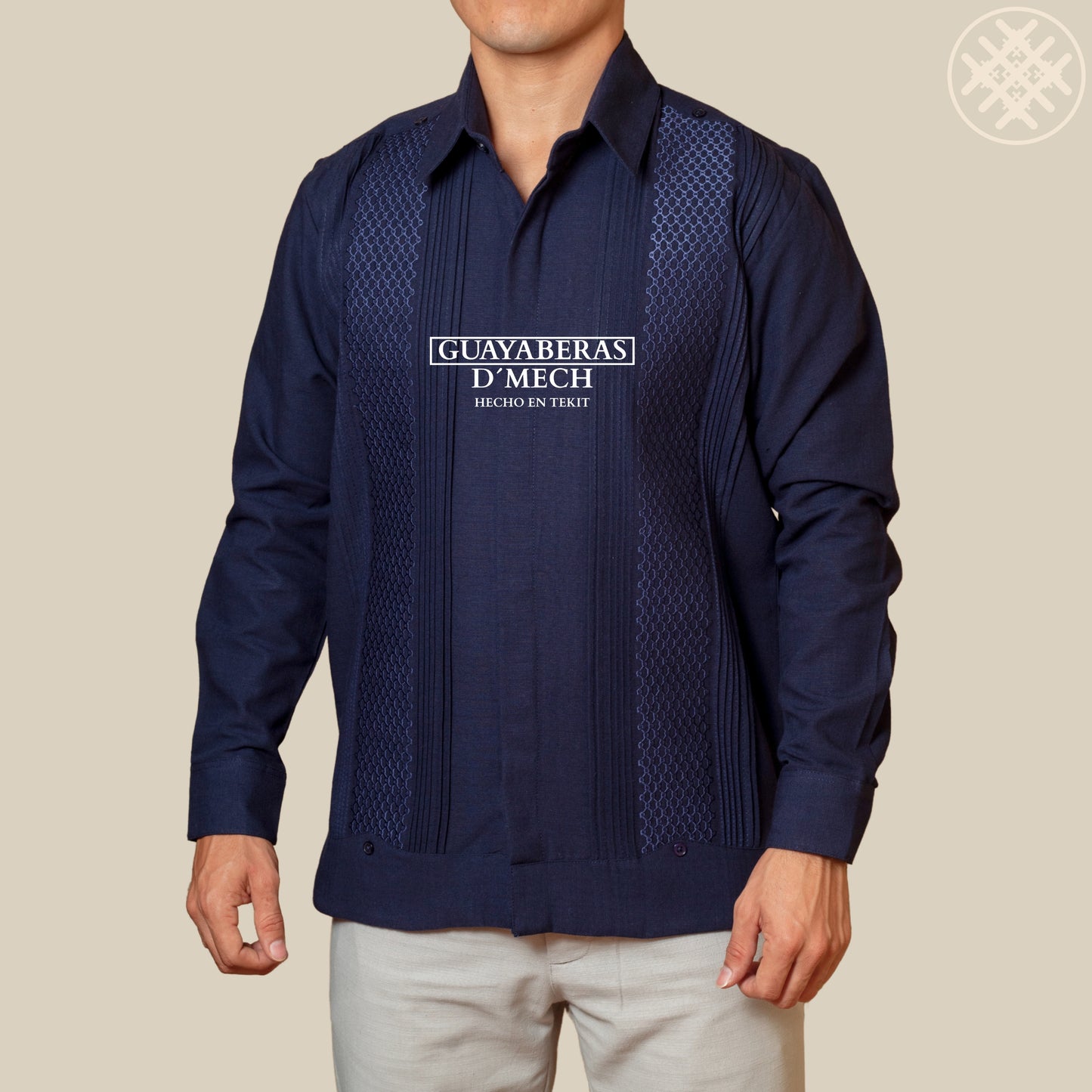 Guayabera Panal Marino