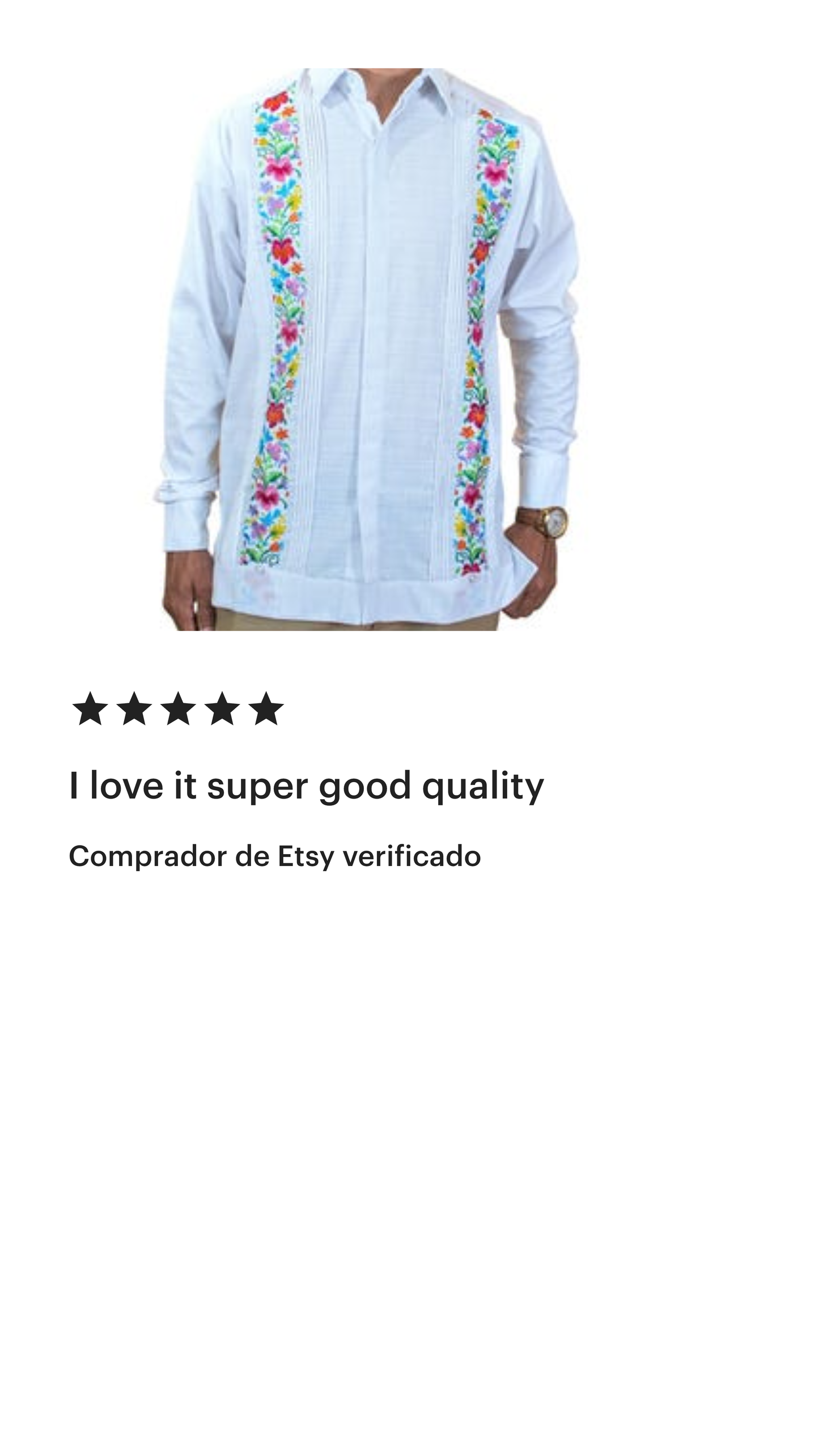 Guayabera Colibrí Matizada