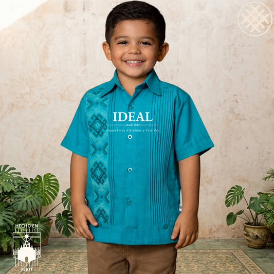 Guayabera Jaiba Jade de Niño