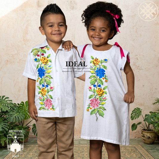Duo Primavera Rosas Infantil