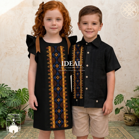 Duo Makech Negra Infantil