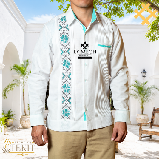 Guayabera Tizimín Menta