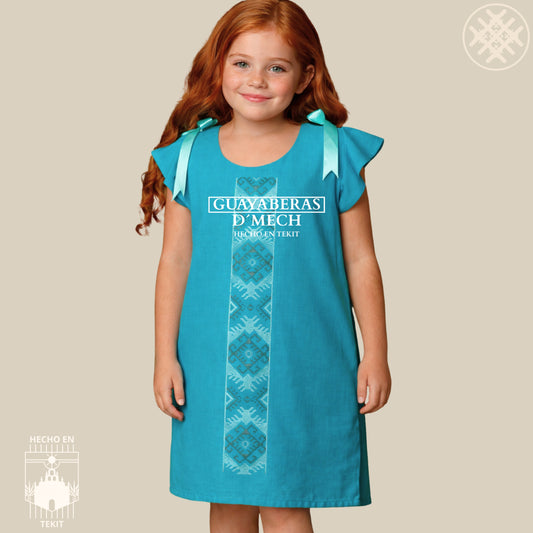 Vestido Jaiba Jade Niña