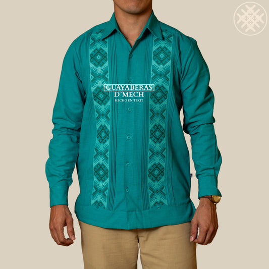 Guayabera Jaiba Jade