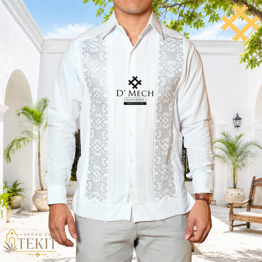 Guayabera Izamal Gris