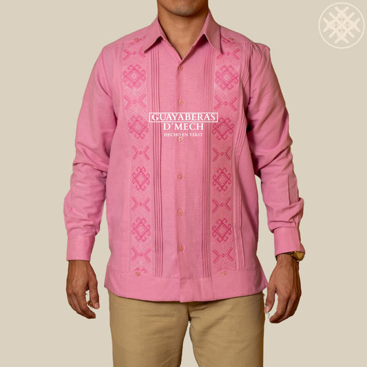 Guayabera Jaiba Palo de Rosa