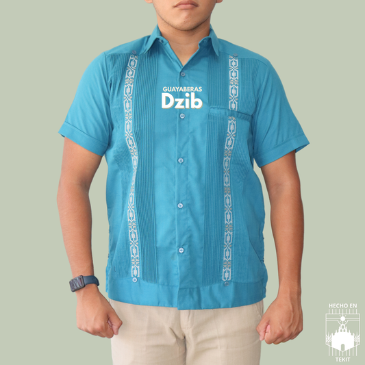 Guayabera Oceano Manga Corta
