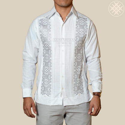Guayabera Izamal Gris