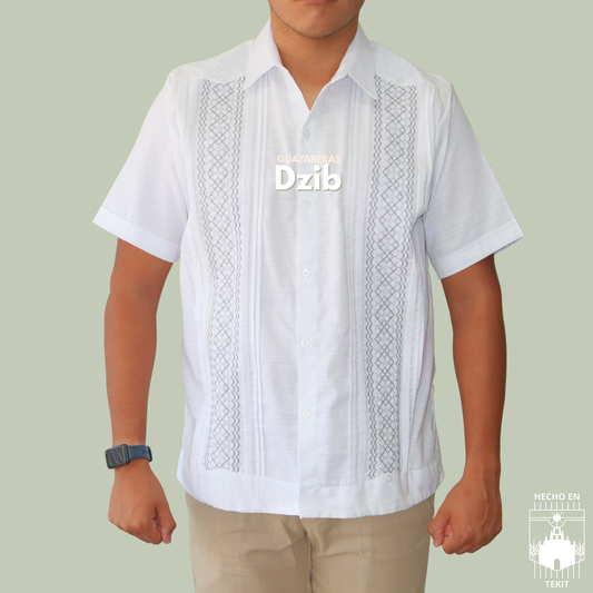 Guayabera Calderon Blanca