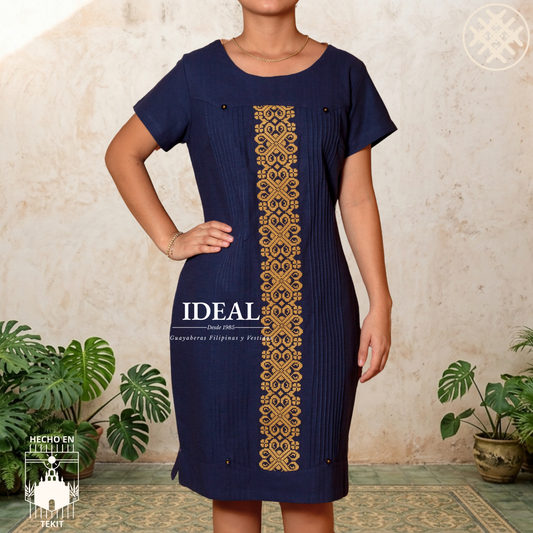 Vestido Izamal Marino