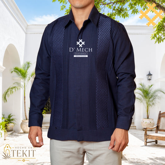 Guayabera Panal Marino