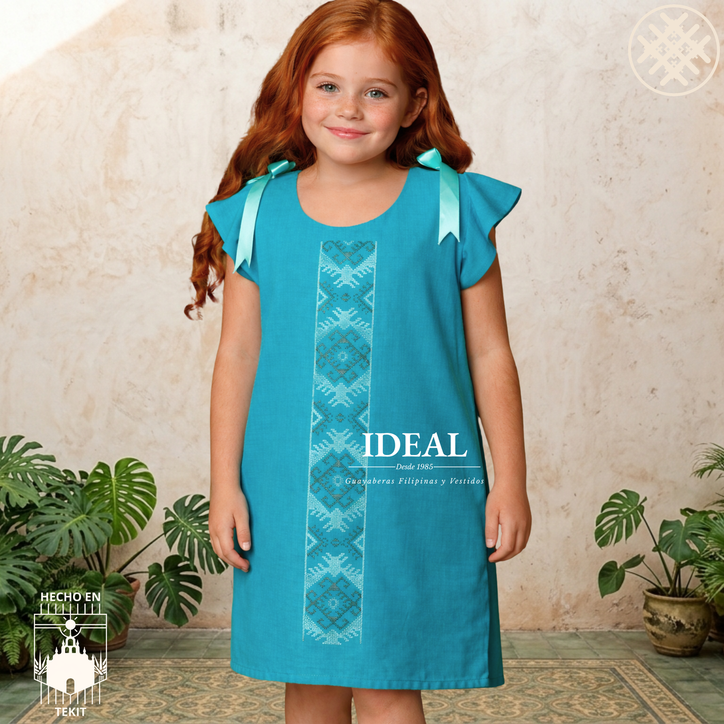 Vestido Jaiba Jade de Niña
