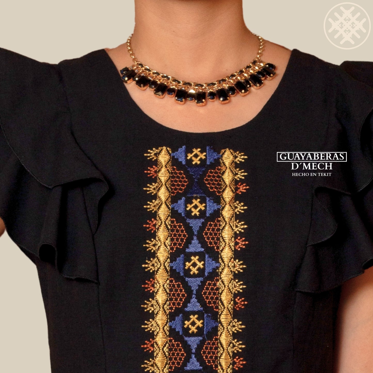 Vestido Makech Negro