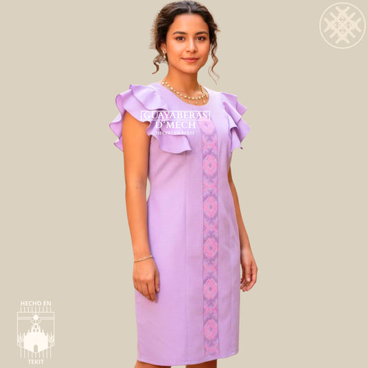 Vestido Jaiba Lila