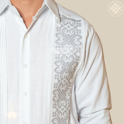 Guayabera Izamal Gris