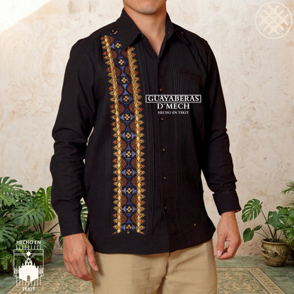 Guayabera Makech Noire