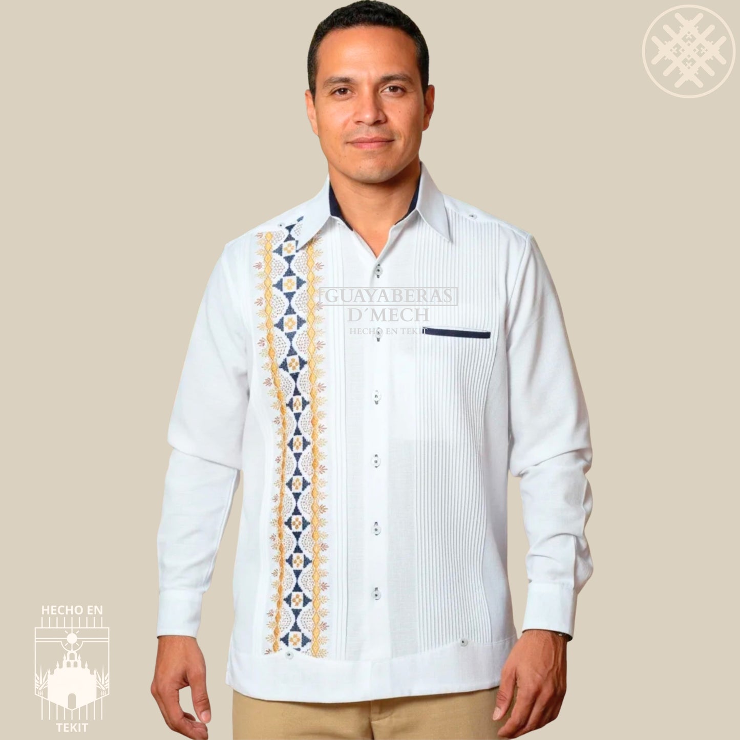 Guayabera Makech Blanca
