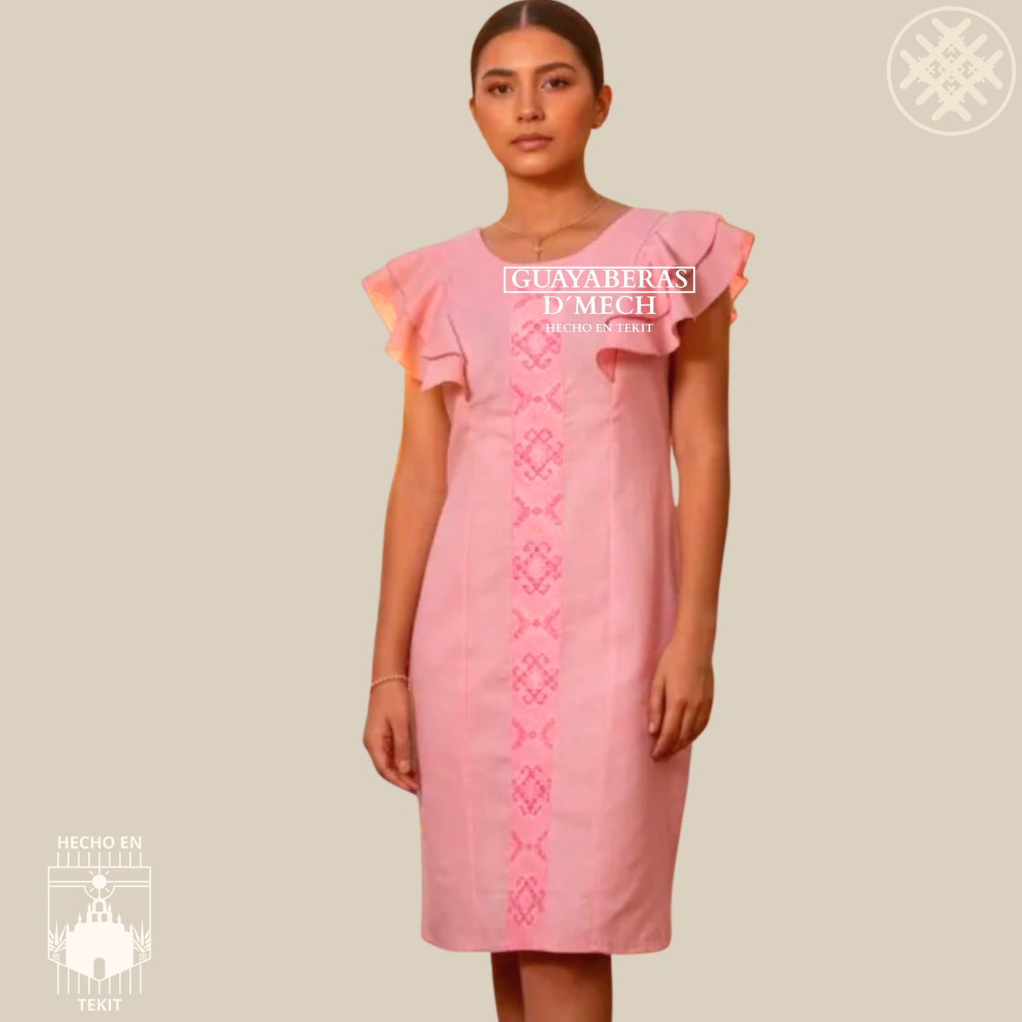 Vestido Jaiba Palo de Rosa