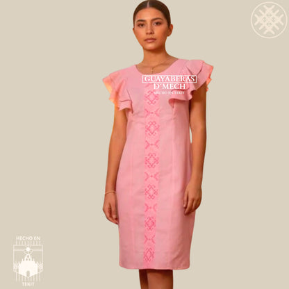 Vestido Jaiba Palo de Rosa