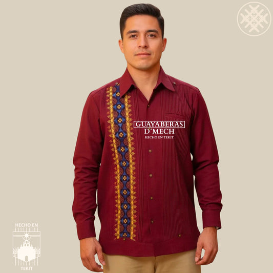 Guayabera Makech Vino