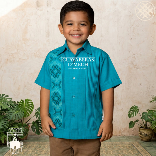 Guayabera Jaiba Jade Niño