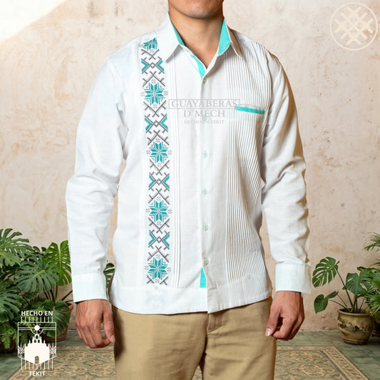 Guayabera Tizimín Menta