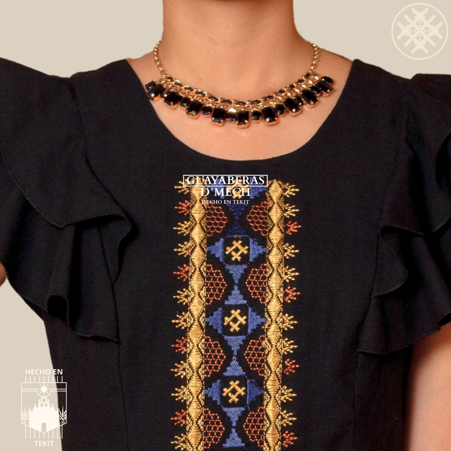 Vestido Makech Negro