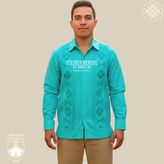 Guayabera Jaiba Menta