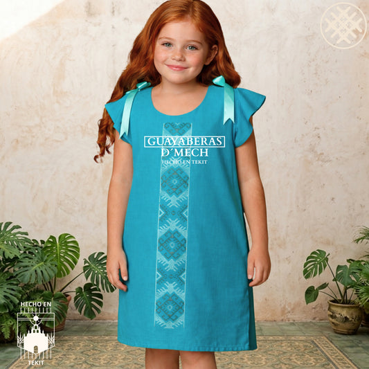 Vestido Jaiba Jade Niña
