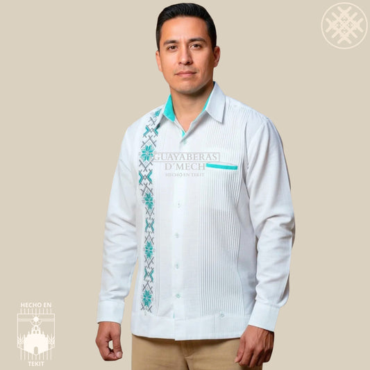 Guayabera Tizimín Menta
