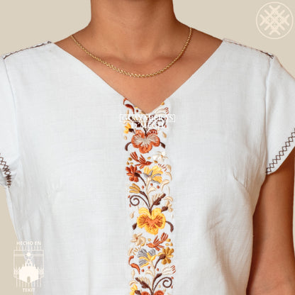 Vestido Colibrí Café