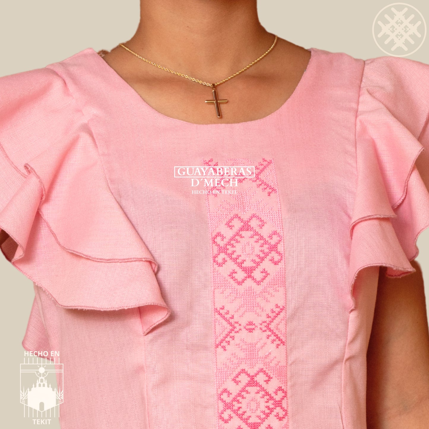 Vestido Jaiba Palo de Rosa