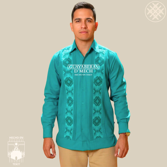 Guayabera Jaiba Jade