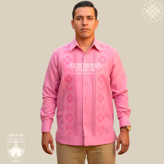 Guayabera Jaiba Palo de Rosa