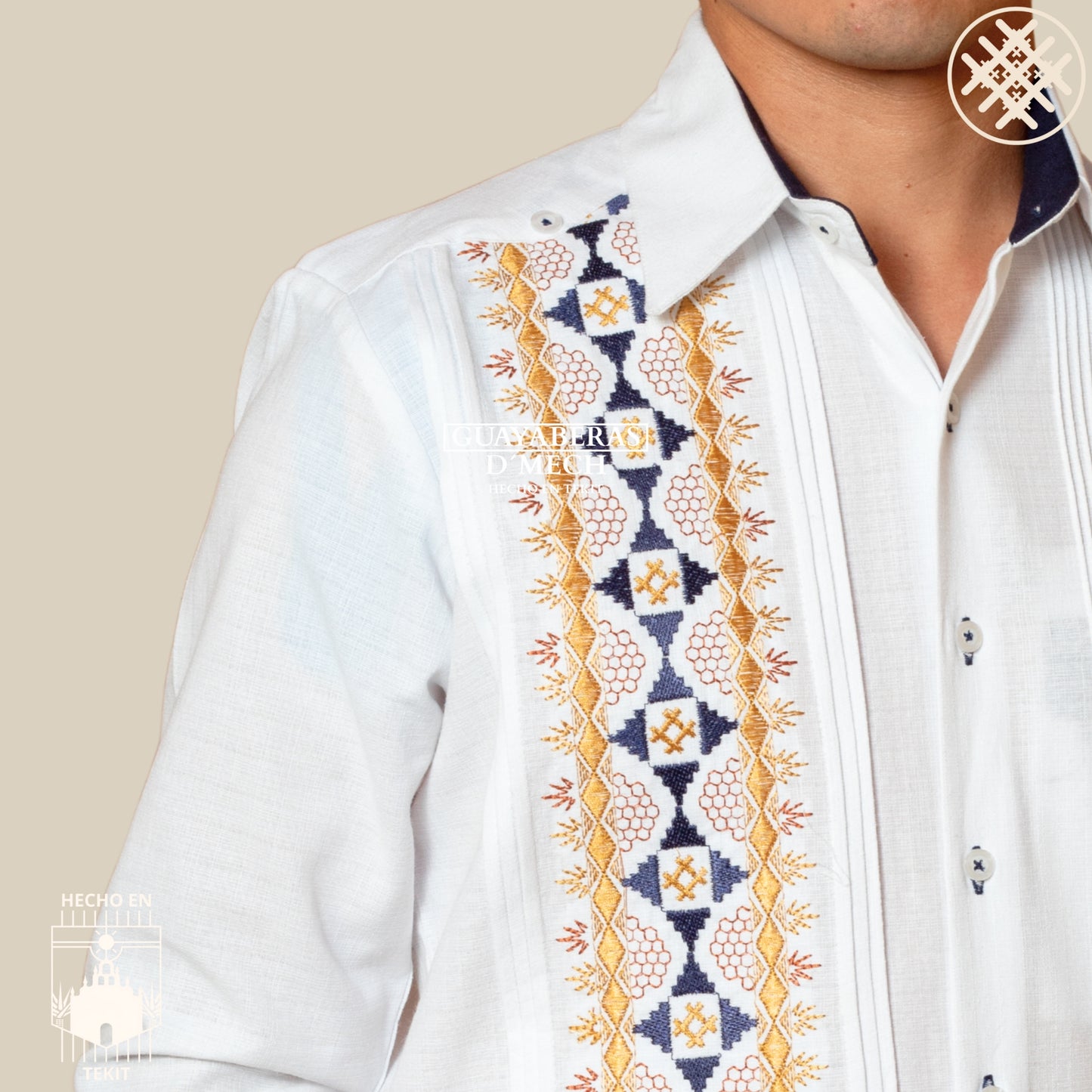 Guayabera Makech Blanca