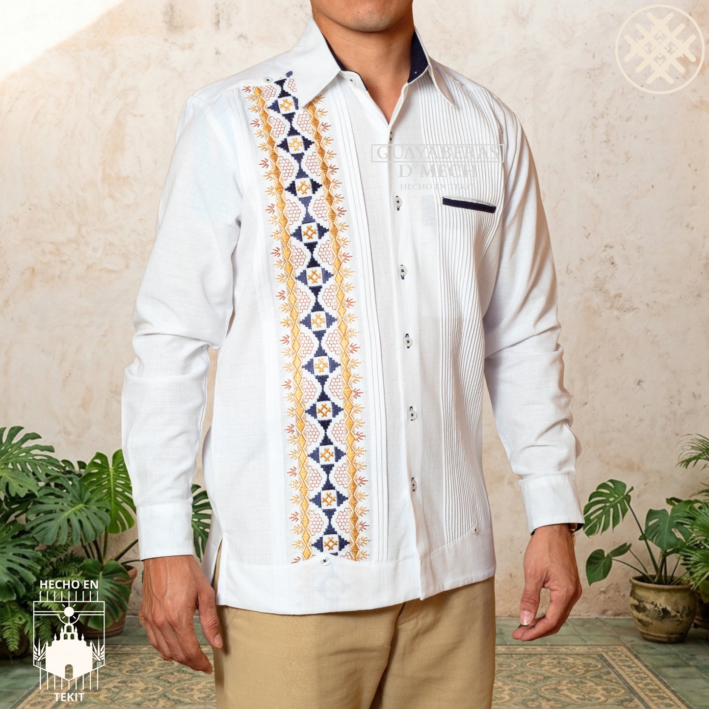Guayabera Makech Blanca